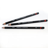 Derwent Charcoal Pencils, Metal Tin, 6 Count (0700838)
