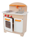 Hape Gourmet Kitchen Kid's Wooden Play Kitchen in Orange