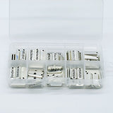 100PCS 20 Words Antique Silver Charm Pendants Collection, Vintage Jewelry Supply Lot, Wholesale,