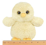 Bearington Lil' Peep Small Plush Yellow Chick Stuffed Animal, 6 inches