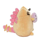 GUND Pusheen Pusheenosaurus Standing with Egg Plush Stuffed Dinosaur, 6"