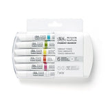 Winsor & Newton Pigment Marker Vibrant Tones 6 Set