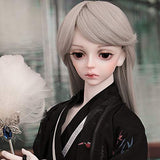 Fbestxie BJD Doll 1/3 BJD SD Doll 62.5Cm/24.6Inch Ball Joints Doll with BJD Clothes Wigs Shoes Makeup DIY Toys Handmade for Girl Birthday Gift