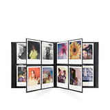 Polaroid Originals Now I-Type Instant Camera - Black (9028) & Color I-Type Film - 40x Film Pack (40 Photos) (6010) & Album - Large