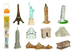 Safari 679604 Around the World TOOB, 10 Figurines