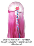 Polka Dot Ribbon for Crafts - Hipgirl 40 Yards 3/8" Grosgrain Ribbon Set For Gift Wrapping