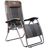 Timber Ridge Zero Gravity Locking Patio Outdoor Lounger Chair Oversize XL Padded Adjustable Recliner with Headrest Support 350lbs