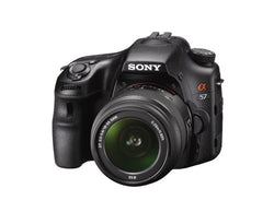 Sony Alpha SLT-A57K 16.1 MP Exmor APS HD CMOS Sensor DSLR with Translucent Mirror Technology, 3D Sweep Panorama and 18-55mm Zoom Lens