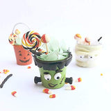 Dollhouse miniature Halloween treats bucket