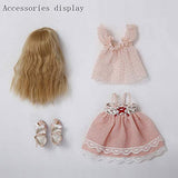 W&Y BJD Doll,1/6 SD Dolls 10Inch Jointed Gift BJD Doll +Makeup +Full Set Lovers DIY Toys Cosplay Fashion Dolls,Best Gift for Girls