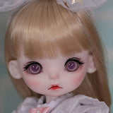 MEESock Sweet Girl BJD/SD Doll 1/6 Ball Jointed Body Cosplay Fashion Dolls, with Clothes Shoes Wig Makeup, Gift Collection Surprise New Year Gift