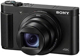 Sony Cyber-Shot DSC-HX99 4K Wi-Fi Digital Camera with 64GB Card + Battery + Charger + Flash + LED Light + Tripod + Case + Kit