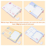 Pink Journal Notebook - ADOUNOTES Kawaii Journal Notebook for Women and Girl, Sweet Days Series PU Leather Cover Cute Journal Diary Notebook with Magnetic Buckle，Pen Holder and Inner Pocket A5 Size