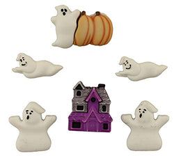 Buttons Galore Halloween Craft & Sewing Buttons - Boo Buddies Just Treats - Set of 3 Cards