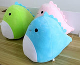 Plush Toy Pillow Plushie Cute Dinosaur Stuffed Animals Doll Plush Baby Dinosaur Stuffed Toy Soft Throw Pillow Cushion Pink