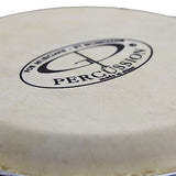 GP Percussion B2 Pro-Series Tunable Bongos 6 & 7 Inch (Clear Finish, Hickory)