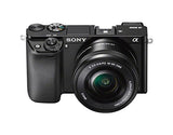 Sony A6000 Interchangeable Lens Digital Camera with SELP1650 and SEL55210 Lens Kit - Black (24.3MP)