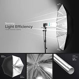 LimoStudio, 700W Output Lighting Series, LMS103, Soft Continuous Lighting Kit for White and Black Umbrella Reflector with Accessory and Carry Bag