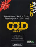 Gold Coast Supply 64 oz | Epoxy Resin Crystal Clear for Art Making Casting Coating Molds Jewelry Making, DIY Countertops Wood Craft | Non-Toxic UV Resistant (32 oz Resin + 32 oz Hardener) (1.89 L)