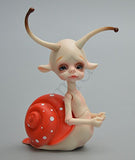 Zgmd 1/8 Snail BJD Doll SD Doll Cute Ball Jointed Doll with face Make UP