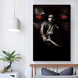 VBDH 9 Terminator 2 Judgment Day (1991) Poster Painting on Canvas Wall Art Classic Movie Paintings Ready to Hang for Home Decorations Wall Decor 24x36inch(60x90cm)