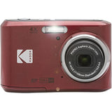 Kodak PIXPRO Friendly Zoom FZ45-RD 16MP Digital Camera with 4X Optical Zoom 27mm Wide Angle and 2.7" LCD Screen (Red)