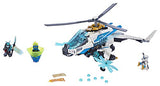 LEGO NINJAGO ShuriCopter 70673 Kids Toy Helicopter Building Set with Ninja Minifigures and Toy Ninja Weapons (361 Pieces)