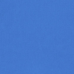 ROBERT KAUFMAN "KONA COTTON SOLID" Blue #1 by the 1/2 yard (Copen)