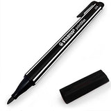 Stabilo PointMax Nylon Tip Fineliner Pens - 0.8mm - Pack of 10 - Black - 488/46