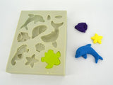 Sculpey Flexible Push Clay Mold, Sea Life