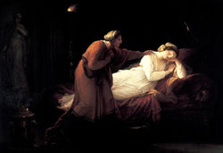 Artisoo Penelope is woken by Euryclea - Oil painting reproduction 30'' x 25'' - Angelica Kauffman
