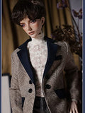 ADORZ 73CM Handsome Suit Boys BJD Doll 1/3 Resin Ball Jointed SD Doll, with Full Set Clothes Wig Boots, for Boys and Girls