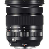 Fujifilm XF 16-80mm f/4 R OIS WR Lens with All Inclusive Accessory Kit
