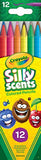 Crayola 12 Ct Silly Scents Twistables Scented Colored Pencils