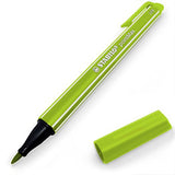 Stabilo PointMax Nylon Tip Fineliner Pen - 0.8mm - Pack of 10 - Light Green - 488/33