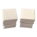 LWR Crafts Mini Stretched Canvas 2" X 2" Pack of 12