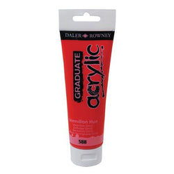 Daler-Rowney Acrylic 120 ml Tube - Primary Red