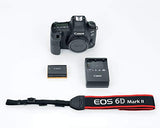 Canon EOS 6D Mark II Digital SLR Camera Body (Renewed)