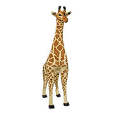 Melissa & Doug Giant Giraffe, Playspaces & Room Decor, Lifelike Stuffed Animal, Soft Fabric, Over 4