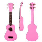 Soprano Ukulele Beginner Pack-21 Inch w/Gig Bag Fast Learn Songbook Digital Tuner All in One Kit