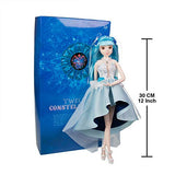 fortune days Mystery Magic Girl BJD doll 12 inch Twelve constellation series doll (AQUARIUS)