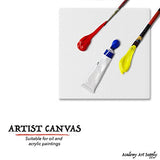 3"x3" Canvas for Painting, Academy Art Supplies (12 Pack)