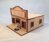 Saloon MDF 28mm Laser Cut Kit Tombstone Desperado Legends of the Old West FAST SHIPPING