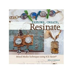 Art Mechanique - Ice Resin Idea Book - Mixed Media Techniques Using Ice - Explore, Create, Resinate