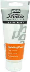 Pebeo Studio Acrylics Auxiliaries 100ml Modelling Paste