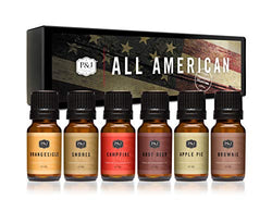 P&J Trading All- American Fragrance Oil Set for Candle Making, Soap Making, Slime, Diffusers, Home, and Crafts