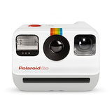 Polaroid Originals Go Instant Camera (White) Bundle with Film Double Packs and PhotoBox Kit (3 Items)