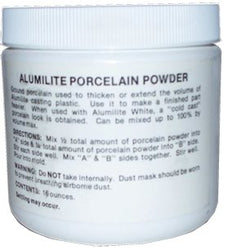 Porcelain powder for casting resin
