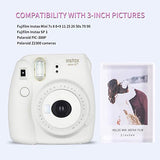 Instax Mini Frames 2x3 Masqudo Polaroid Picture Frame Clear Cute Photo Frames for Tabletop Desktop Freestanding Sliding Photo Display for Fujifilm Polaroid Film