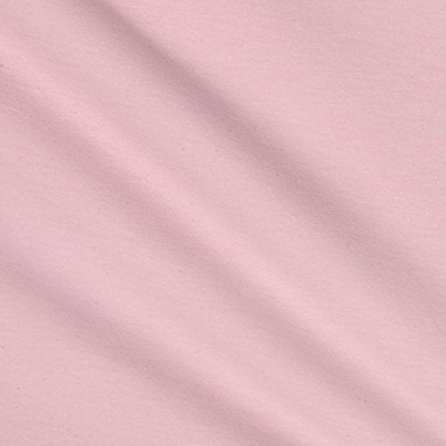 Robert Kaufman ET-542 Laguna Stretch Cotton Jersey Knit Fabric by the Yard, Pink